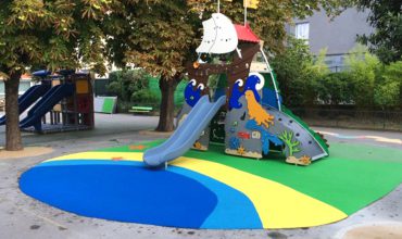 aménagement création d'aires de jeux à l'école rené guest - la garenne colombes